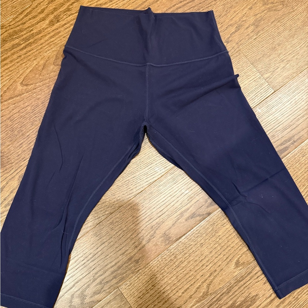Lululemon Align Cropped Dark Purple Leggings